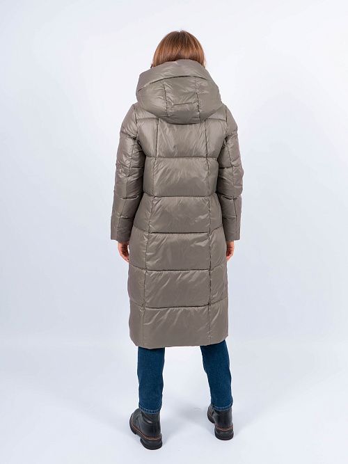 GWD4568I-G686 Пальто женское зеленый ICEbear 