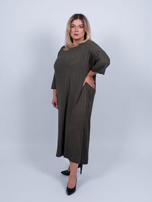 ELB-7327/1 Платье женское зеленый SERIANNO 