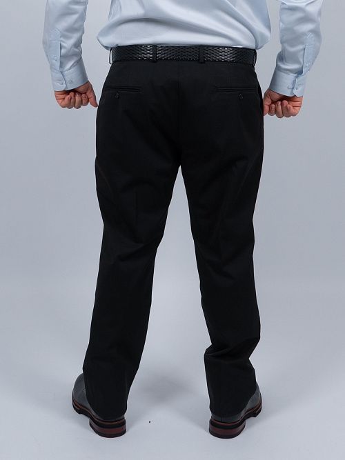 804-0158.G337.Y000.LX.S0401 Брюки мужские черный LUXOR 