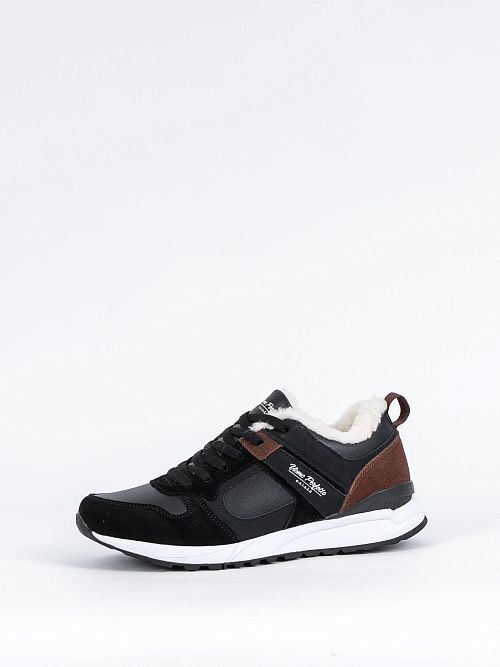 LK132-010 Полуботинки мужские черный Baden 