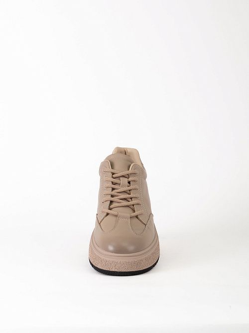 DBY-RA011-001-3 Полуботинки женские натуральная кожа бежевый 365 