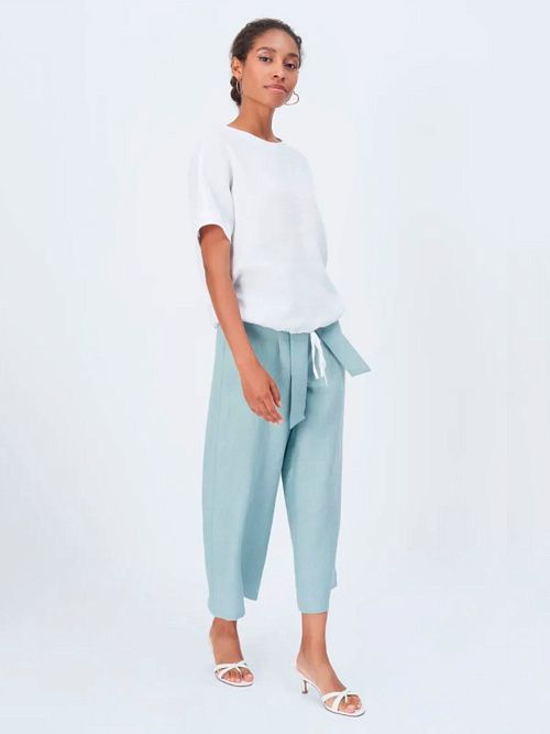 52104-БЛ Блузка женская белый ELECTRA STYLE 