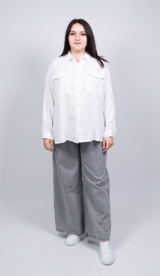 4301 Рубашка женская белый ESTERO RAGAZZA