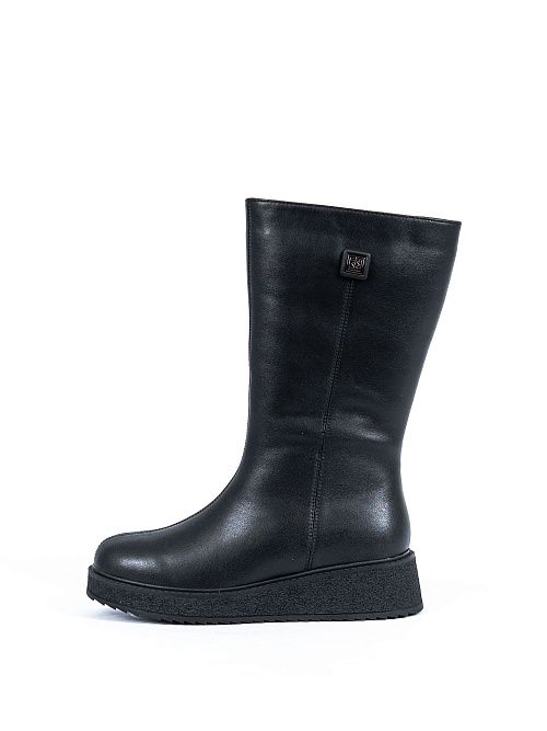 LCW24-BWLM3-024A(L) Сапоги женские черный Covani 