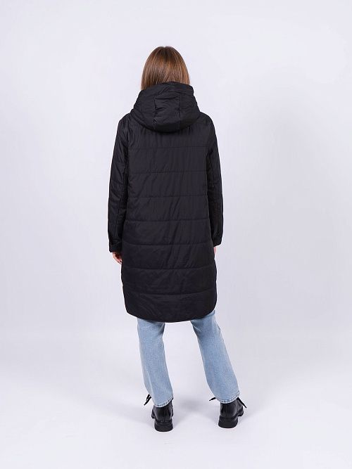 5210-901 Пальто женское черный ICEBEAR 