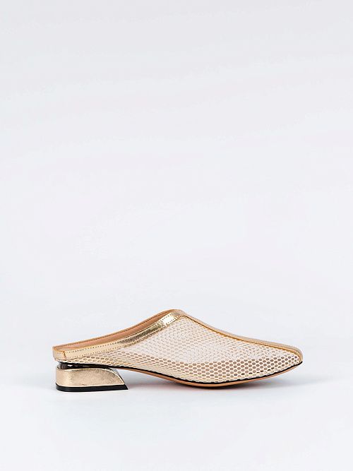 XJU-51361-1G-TU Сабо женские золотистый Madella 