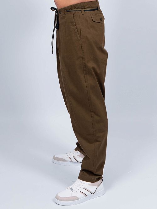 3393/D Брюки мужские темно-зеленые QWENTINI  