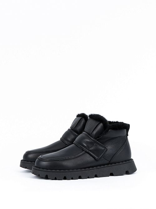 01301-9 Ботинки женские черный Nine Lines 