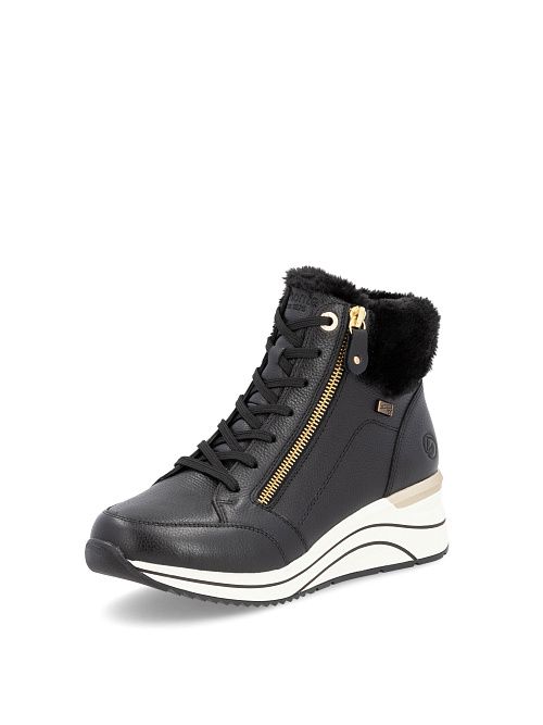 D0T77/02 Ботинки женские черный Remonte 