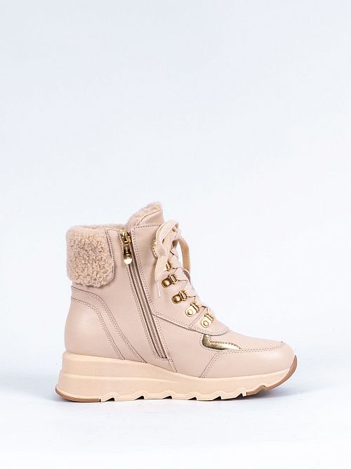 GBF-RW22E308-4101-SW Ботинки женские молочный Madella 