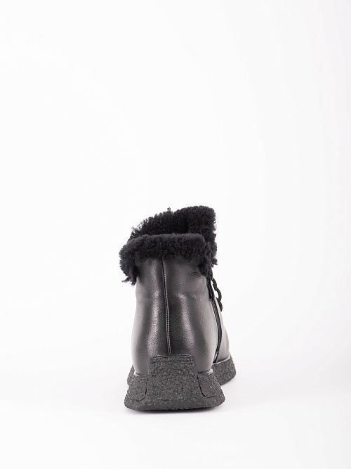 DBY-RA003-006-7M Ботинки женские натуральная кожа черный 365 