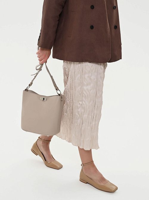 114-304-19-4 Сумка женская бежевый Portofiano 