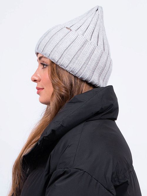 МЕНДИ Шапка женская светло-серый ELITE LINE 