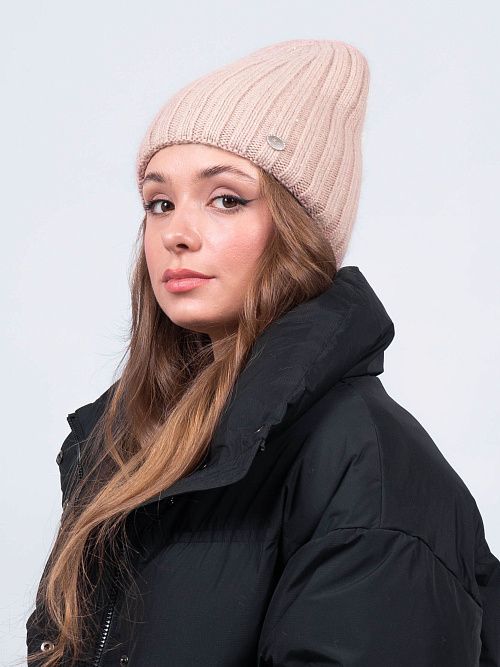 МАРГО Шапка женская какао ELITE LINE 