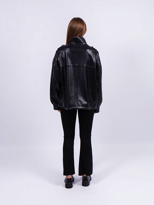 M6090-GP107 Куртка женская черный ILAMONER 