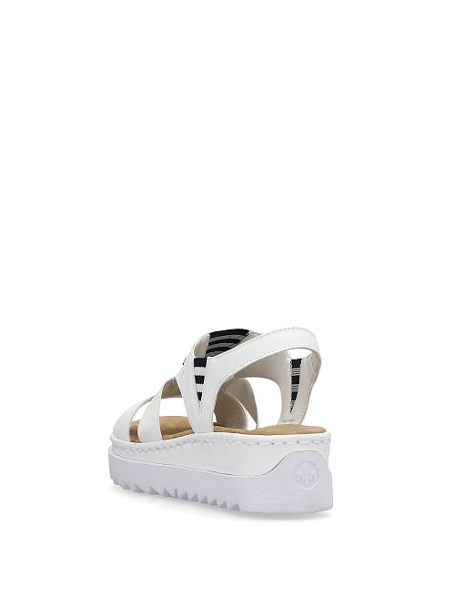 V44Y5/80 Босоножки женские белый Rieker 