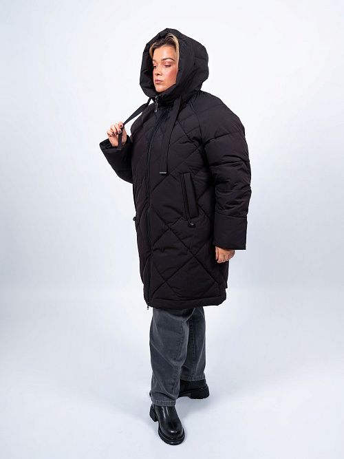 GWD4659I-G901 Куртка женская черный ICEbear 