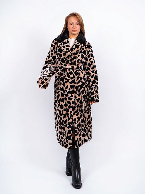 M2298/2 Дубленка женское коричневный Baimuni 