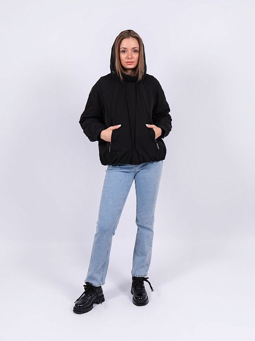 5001-901 Куртка женская черный ICEBEAR 