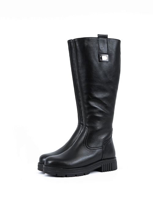 F1F2 5J106-02W08 Сапоги женские черный Francesco Donni 