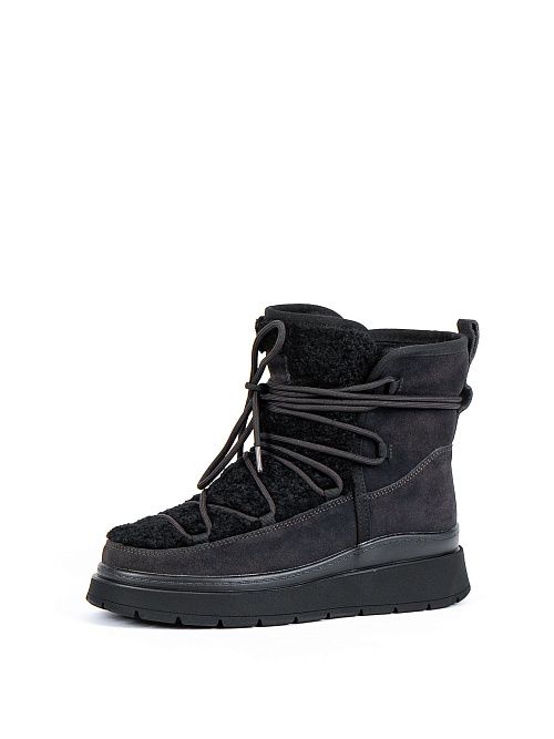 XJU-42195-2S-SW Ботинки женские темно-серый Madella 