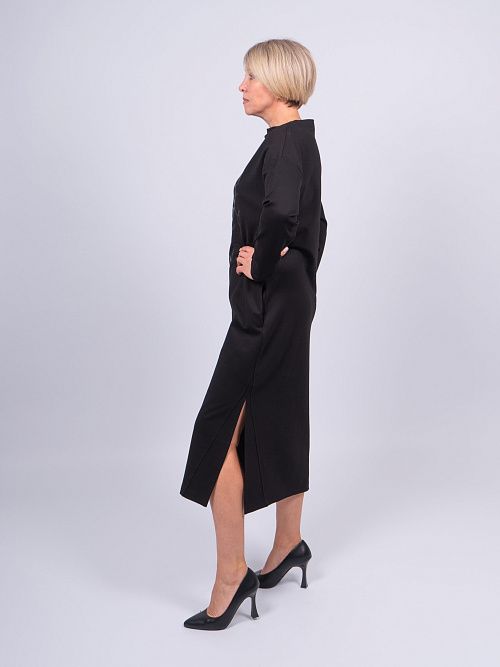 246005 Платье женское черный MIRA MIA 