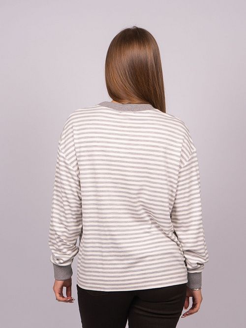 242017 Джемпер женский серый MIRA MIA 