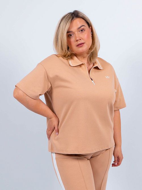 ЕВТ3209/ Футболка женская кунжут VERY NEAT 