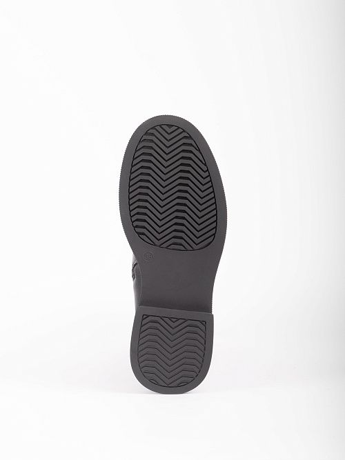 XUS-52472-2A-KW Полусапоги женские натуральная кожа черный Madella 