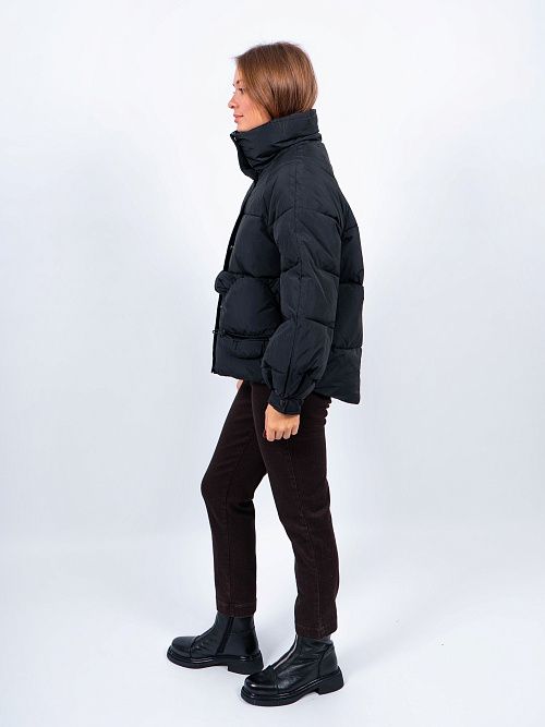 1БП-43002-927 Куртка женская черный ELECTRA STYLE 