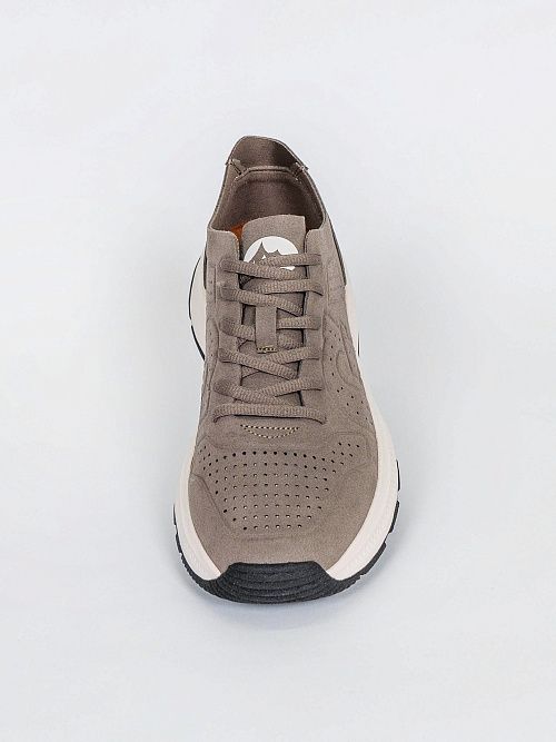 147194/10-03 Кроссовки мужские хаки GRUNBERG 