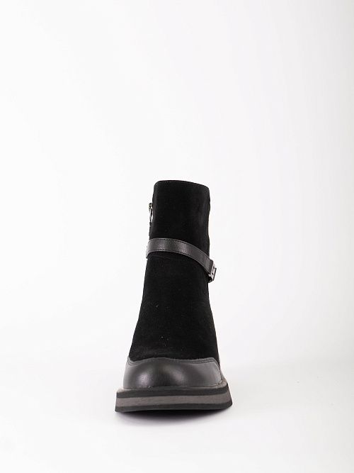 XMG-52782-4A-SW Ботинки женские натуральная кожа черный Madella 