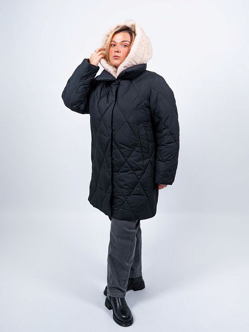 GWD4670I-G901 Куртка женская черный ICEbear 