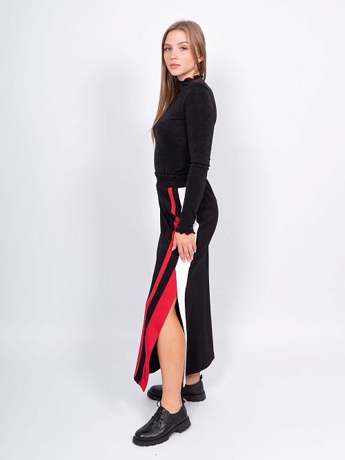 248008 Юбка женская черный MIRA MIA 