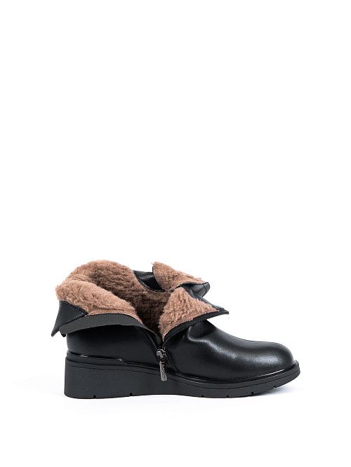 RQ430-010 Ботинки женские черный Baden 