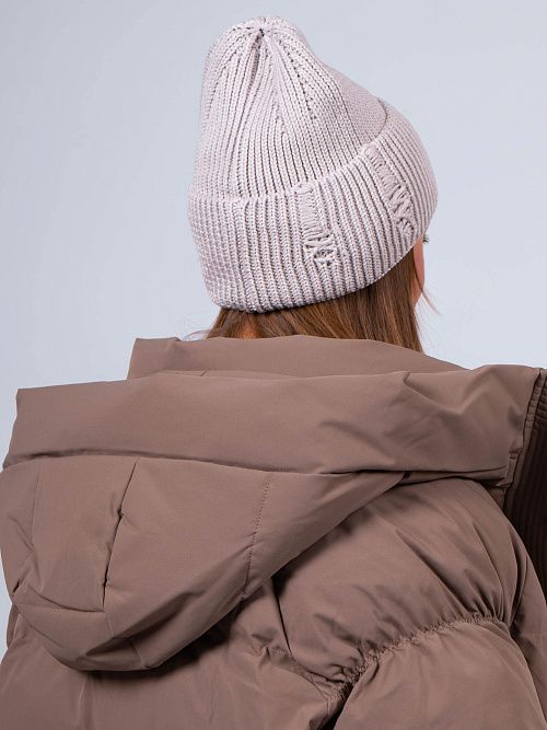 МИЯ Шапка женская серый жемчуг ELITE LINE 