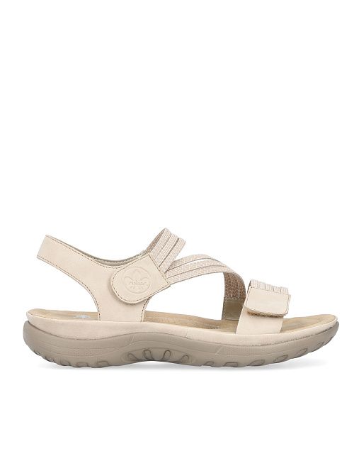 64870/62 Сандалии женские бежевый Rieker 