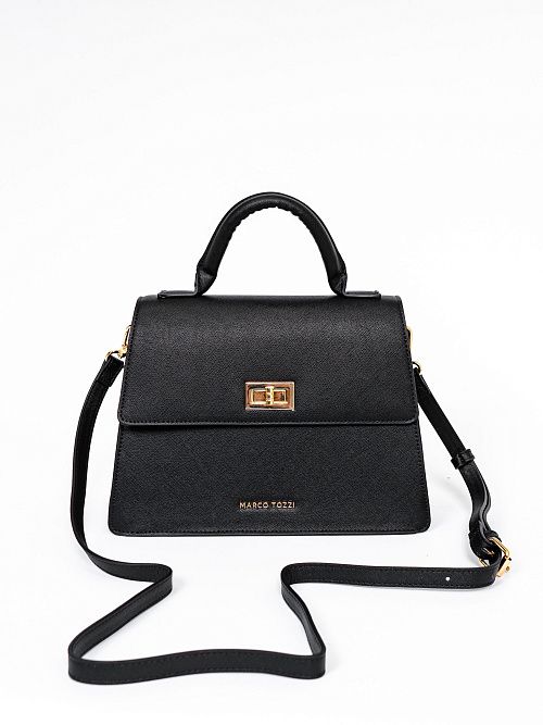 2-2-61101-42-990 black Сумка женская Marco Tozzi 