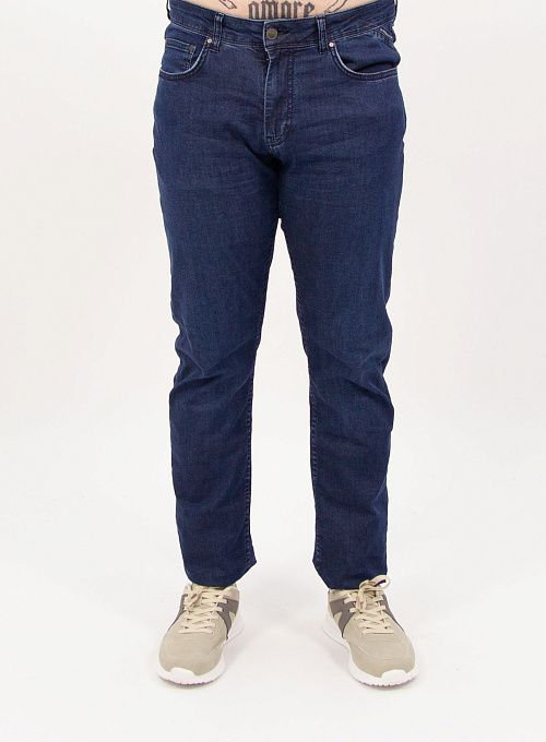 805-2307.M344.Y013.L.B0301 Джинсы мужские синий LUXOR 