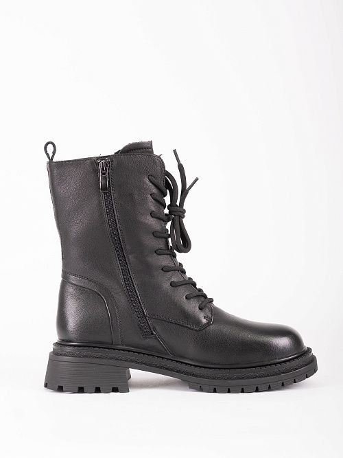 JA273-H1357-1ZM Ботинки женские натуральная кожа черный 365 