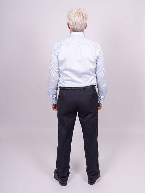 820-1311.C051.Y000.L.B0441 Рубашка мужская голубой LUXOR 