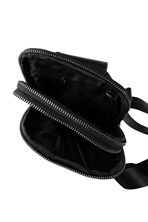 110-614-21 Сумка мужская черный Portofiano 