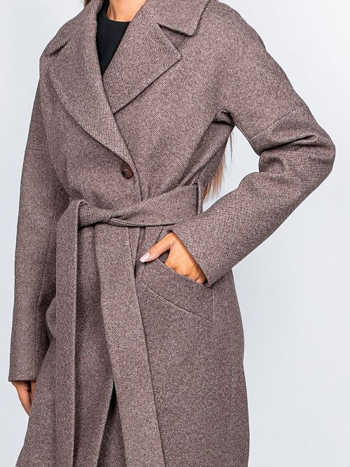 KR-227B/4-Миллениум Пальто женское коричневый 365 