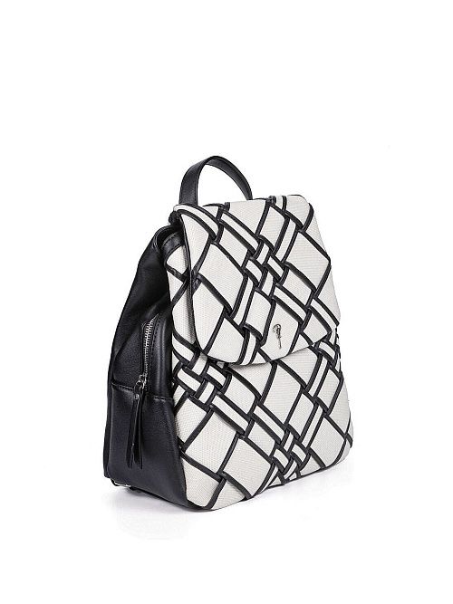 114-122-31-4 Рюкзак женский бежевый Portofiano 