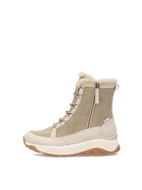 W0071/20 Ботинки женские бежевый Rieker 