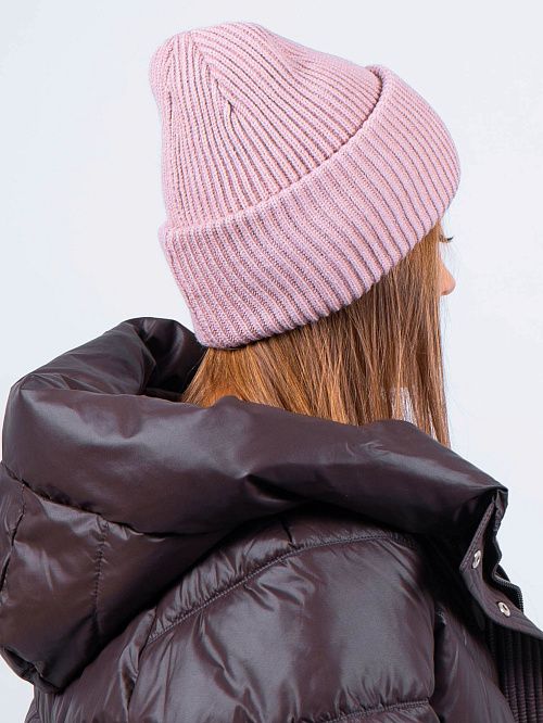 ЗЕТА Шапка женская бледно-пудровый MISKORKI 