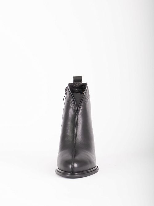 V128-N279-4M Ботинки женские натуральная кожа черный 365 