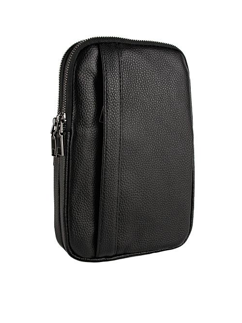 110-614-21 Сумка мужская черный Portofiano 