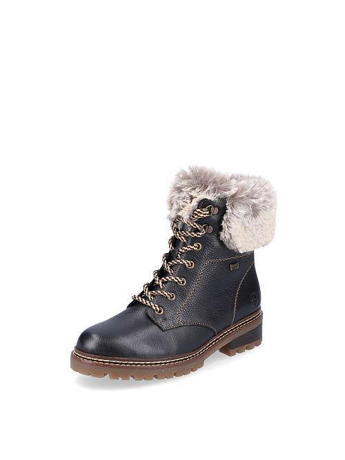 D0B74/01 Ботинки женские черный Remonte 