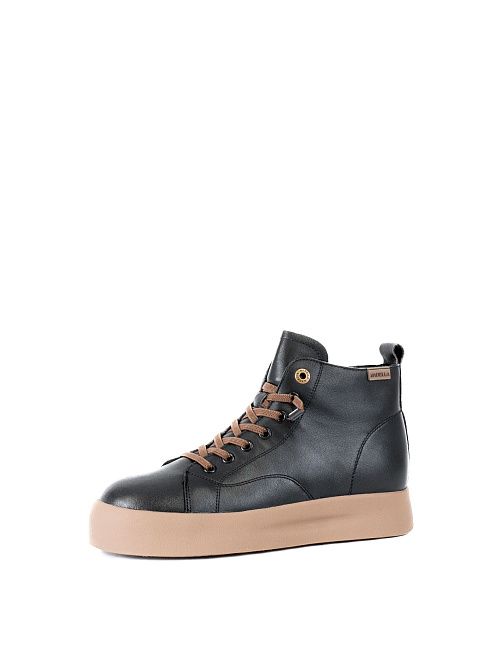 XUS-52069-5A-KF Ботинки женские натуральная кожа черный Madella 